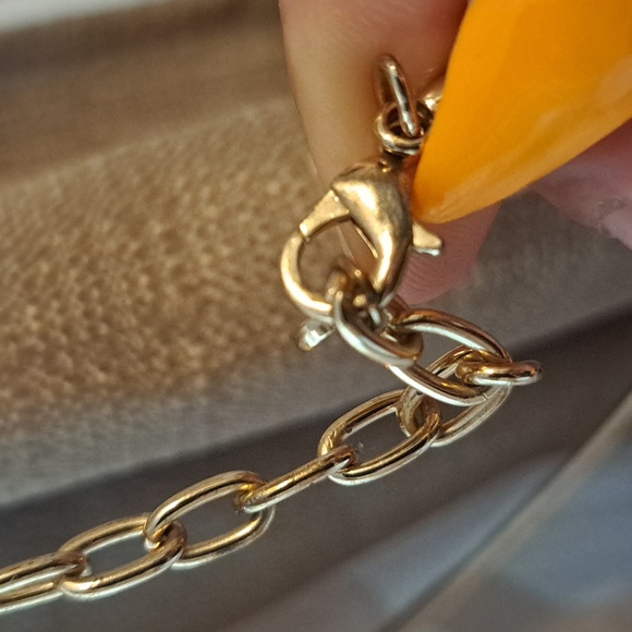 Two C1946 Vintage Gold Tone and SilverTone Choker Bundle - Picture 8 of 12